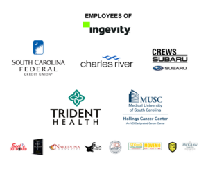 Sponsor logos for the Charleston Dragon Boat Festival 2024