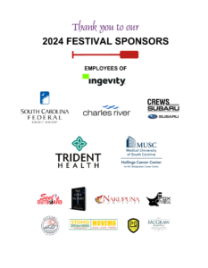 Sponsor logos for the Charleston Dragon Boat Festival 2024