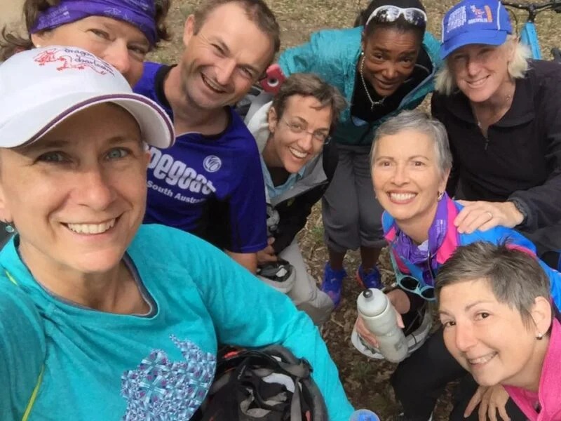 Selfie of Dragon Boat participants